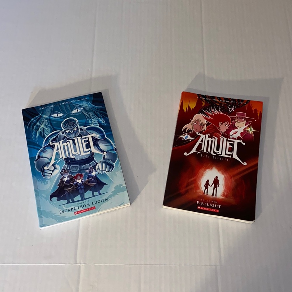 Scholastic Amulet Series Set Of Two Books Volumes 6 And 7